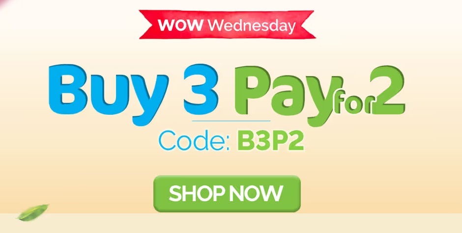 India Desire : Mamaearth Wow Wednesday Offer: Buy 3 & Pay For 2 Only From Mamaearth Shopping